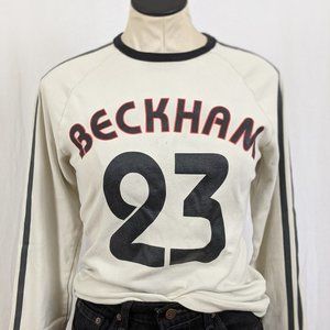 Beckham 23 retro raglan long sleeve